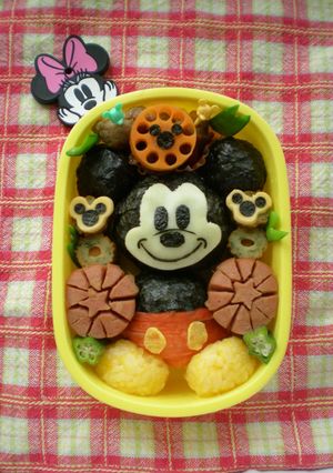 ミッキーキャラ弁-レシピのメイン写真