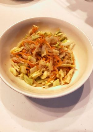 さきいかとキャベツのごまドレ和え-レシピのメイン写真