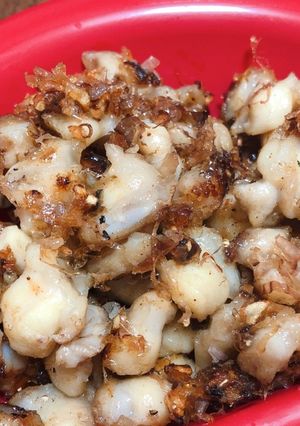 ひざ軟骨のにんにく塩麹-レシピのメイン写真