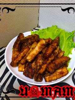 山芋フライの甘辛和え-レシピのメイン写真