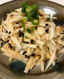 簡単☆シャキシャキ長芋のおかか昆布和え