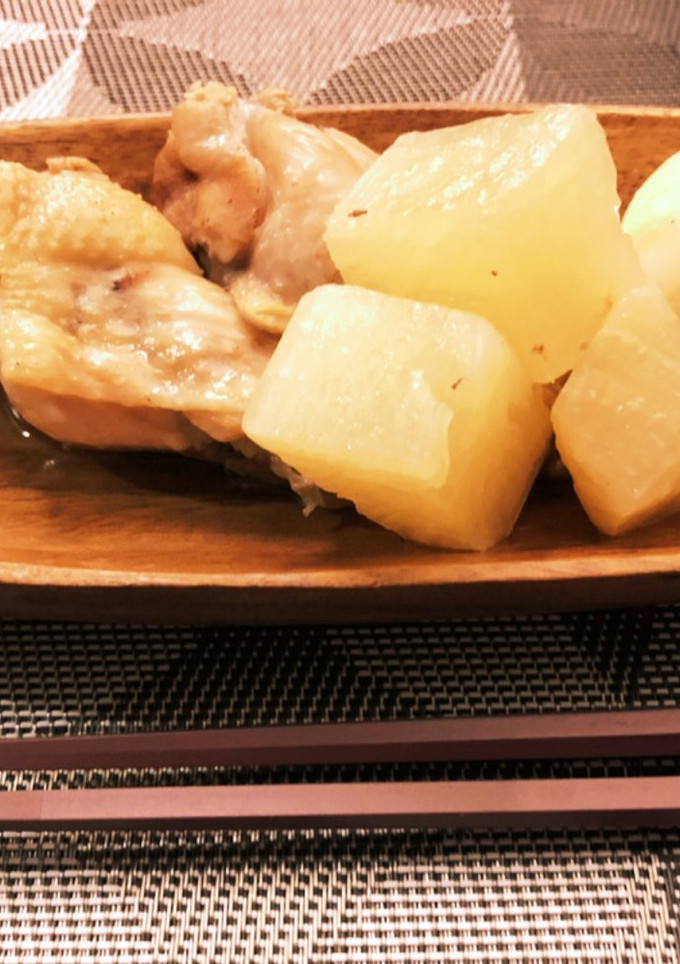 大根の下茹でなし！手羽元と大根の煮物-レシピのメイン写真