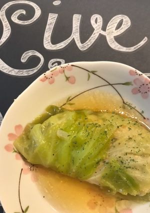 簡単！コンソメで煮込むロールキャベツ-レシピのメイン写真