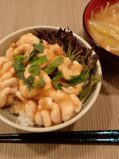 マダラ白子の照焼き丼-レシピのメイン写真