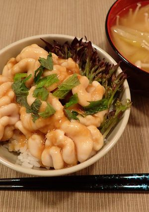 マダラ白子の照焼き丼-レシピのメイン写真