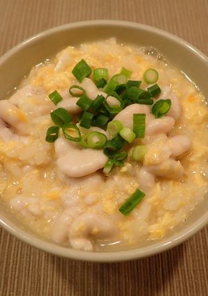 マダラ白子の雑炊-レシピのメイン写真