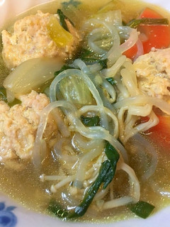 野菜たっぷり♪ふわふわ肉団子スープ♥-レシピのメイン写真