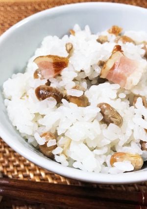 節分の豆で いり大豆ご飯-レシピのメイン写真