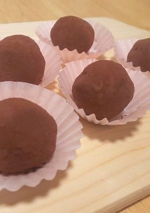 口溶けなめらか 生チョコ トリュフ-レシピのメイン写真