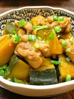 簡単♪焼肉のタレでかぼちゃの煮物-レシピのメイン写真