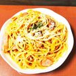 ケチャップが残り少ない時のナポリタン