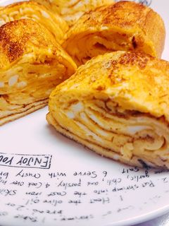 冷めても厚みのあるふわふわたまご焼き♪1-レシピのメイン写真
