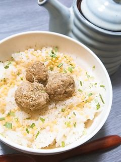 つくねの鶏ガラ茶漬け♡-レシピのメイン写真