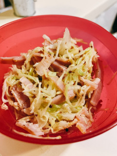 キャベツ&ベーコンサラダ-レシピのメイン写真