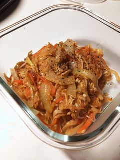 いつもある食材で♫切り干し大根ナポリタン-レシピのメイン写真