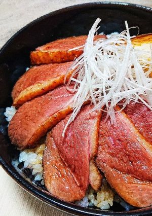 何杯でもいける味！鴨の照り焼き丼-レシピのメイン写真