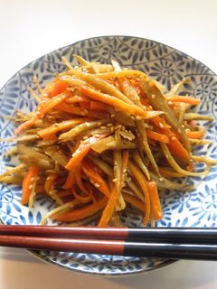 ☺作り置きに☆簡単♪味噌きんぴらごぼう☺-レシピのメイン写真