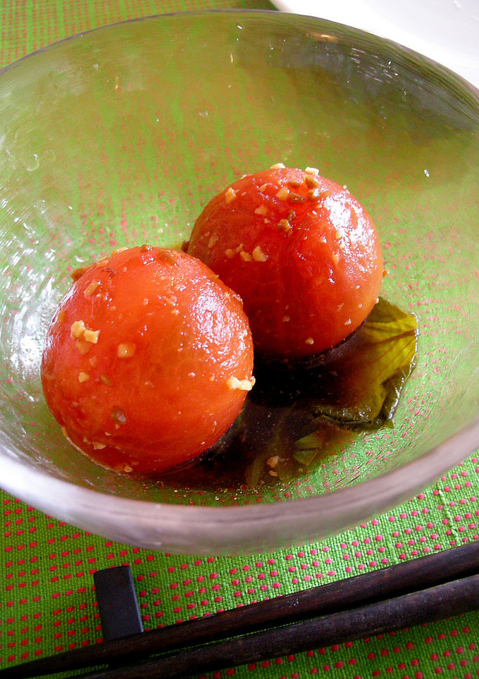 野菜ひとつのトマトのさっぱり漬け-レシピのメイン写真