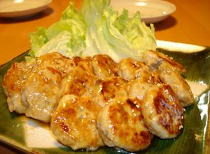 ゴボウ入り☆やわらか豆腐つくねバーグ-レシピのメイン写真
