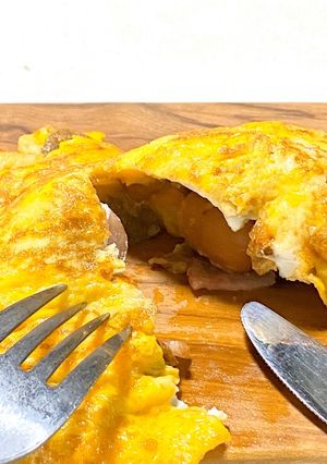 簡単！ジャーマンポテト入りオムレツ♪-レシピのメイン写真