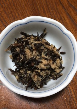 ツナとひじきの炒め煮-レシピのメイン写真