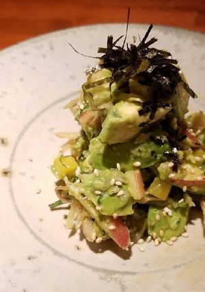 アボカドとしらす大葉タクアン和え-レシピのメイン写真
