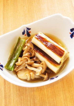 ☺簡単♪長ねぎとしめじの焼きびたし☺-レシピのメイン写真