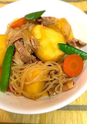 炒め肉じゃが-レシピのメイン写真