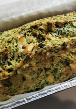 ヘルシオで作るほうれん草のケークサレ-レシピのメイン写真