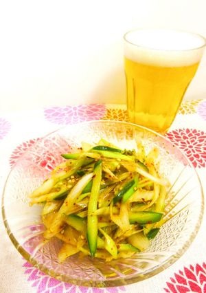☺大量消費に☆簡単長ねぎの韓国風サラダ☺-レシピのメイン写真
