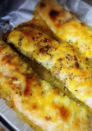 ＊超簡単鮭のマヨチーズ焼き＊-レシピのメイン写真