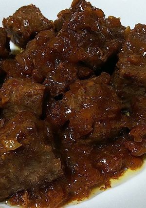 合挽き肉のサイコロステーキ-レシピのメイン写真