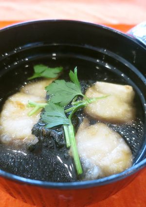 スズキの磯辺揚げ汁-レシピのメイン写真