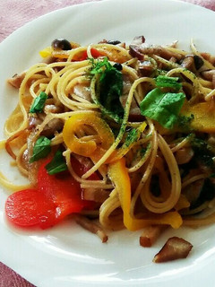 10分で簡単和風きのこパスタ-レシピのメイン写真