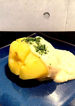 じゃが芋へ　みそ味クリーム添え-レシピのメイン写真