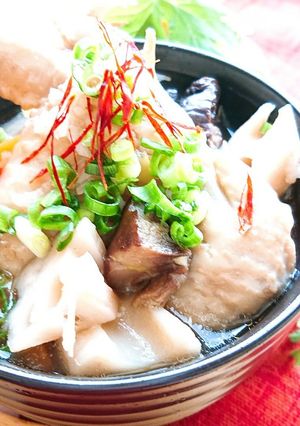 簡単!!炊飯釜でサムゲタン-レシピのメイン写真