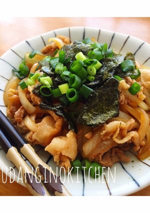 ＊ずぼら飯＊お一人飯＊豚肉醤油焼き-レシピのメイン写真