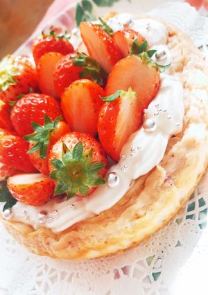 フルーチェで苺のチーズケーキ-レシピのメイン写真