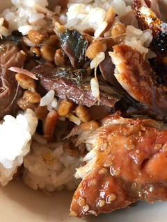 納豆とさばみりん干しの混ぜご飯-レシピのメイン写真