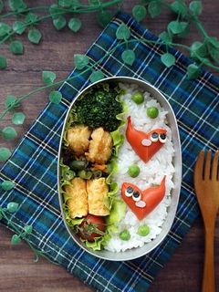 キャラ弁 ハートちゃん-レシピのメイン写真