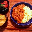 給食ドライカレー我が家風