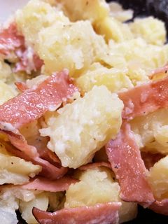 カリカリハムのポテトサラダ-レシピのメイン写真