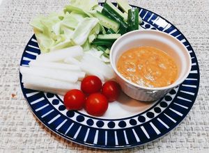 お野菜沢山食べてね☆味噌ディップ♬-レシピのメイン写真