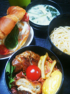 ランチジャー弁当その16。-レシピのメイン写真