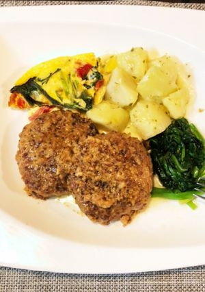 ふわふわハンバーグの粒マスタード煮-レシピのメイン写真