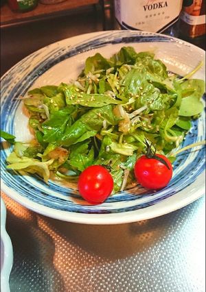 つまみ菜のさっぱりサラダ-レシピのメイン写真