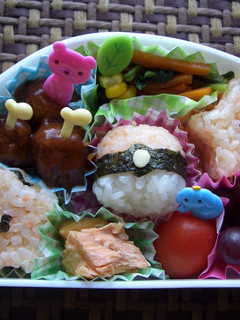 ポケモン『モンスターボール』(キャラ弁)-レシピのメイン写真