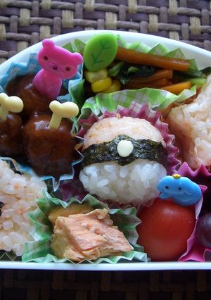 ポケモン『モンスターボール』（キャラ弁）-レシピのメイン写真