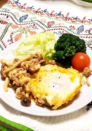 ミートエッグ☆-レシピのメイン写真