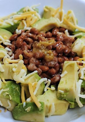 栄養の宝庫納豆+アボカド+チーズ-レシピのメイン写真